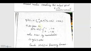 Nyquist criteria for distortionless baseband transmission [upl. by Sivek46]