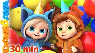 🎁 Happy Birthday  Baby Songs and Nursery Rhymes by Dave and Ava 🎁 [upl. by Avis]