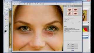 How to beautify the face with ArcSoft PhotoStudio [upl. by Dolphin]