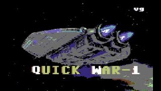 COMMODORE 64  QUICK WAR  FULL GAMEPLAY  WALKTHROUGH [upl. by Alvita261]