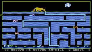 Ardy the Aardvark for the Atari 8bit family [upl. by Uwton]