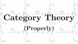 A Sensible Introduction to Category Theory [upl. by Amaso]