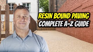 How to Lay Resin Bound Paving  AZ GUIDE  Complete Transformation SureSetResin [upl. by Poock]