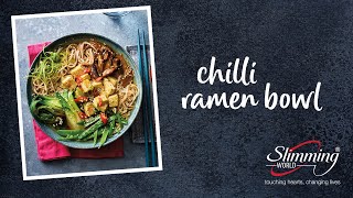 Slimming World vegan chilli ramen bowl recipe  2 Syns per serving [upl. by Rai]