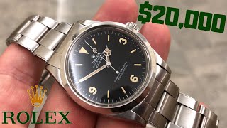 Review Rolex 1016 Explorer  an Overshadowed Classic [upl. by Cutty]