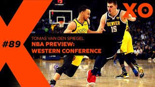 XampOs  Jaarlijkse NBA Preview part 2 Western Conference [upl. by Dnana]