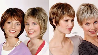 pixie haircuts for older women  curly pixie cut low maintenance haircuts for women over 50 [upl. by Con233]