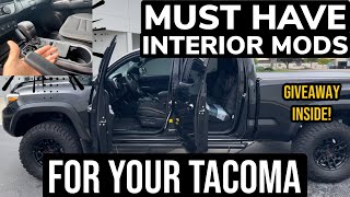 Choose Your Tacoma Interior MODS Wisely Sometimes “Less Is More” [upl. by Coombs]