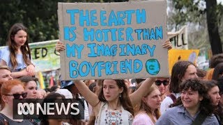 Global climate strike sees hundreds of thousands of Australians rally  ABC News [upl. by Krasner28]