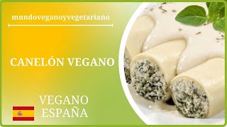 😋 🍽️ Receta Vegana Canelón Veganoreceta españolashorts [upl. by Nakashima]