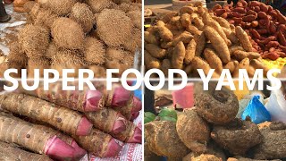 Super Food Yams  Nutritional Values  Recipe Options  Health Benefits [upl. by Antons996]