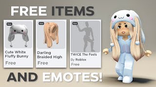 NEW FREE ITEMS YOU MUST GET IN ROBLOX😍💕 COMPILATION [upl. by Eidod111]