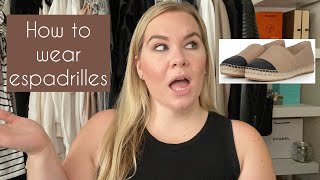 HOW TO STYLE ESPADRILLES 3 Easy Ways [upl. by Freud376]