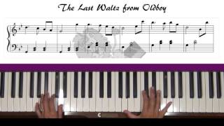 The Last Waltz Oldboy 올드보이 OST Piano Tutorial v2 [upl. by Nancey]