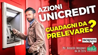 Azioni UNICREDIT da vendere o comprare con taglio tassi BCE [upl. by Katheryn]