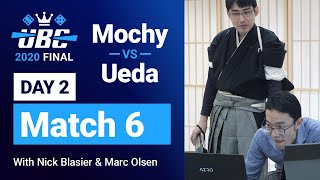 UBC 2020 Backgammon Final  Mochy vs Ueda  Match 6 [upl. by Iatnwahs766]