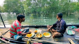 আজ খাওয়া সেরে বড়শি তুলে সব মাছ নদীর মাঝখানে বিক্রি হয়ে গেল naturalsundarban [upl. by Naarah]