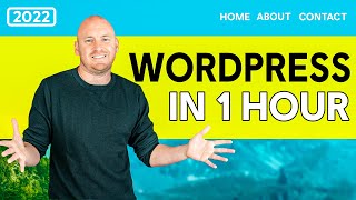 How To Make a WordPress Website  2022 [upl. by Adnoek]