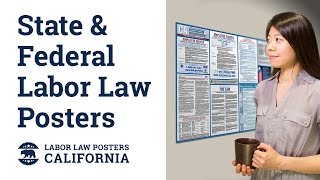 California State and Federal Labor Law Poster Video [upl. by Symer]