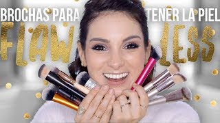 TOP 5 brochas para base y corrector  Amorsitos asequibles [upl. by Llerraj313]