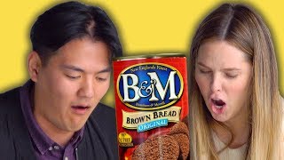 Eating A Canned Whole Chicken  Weird Canned Foods Taste Test [upl. by Ahsilla]