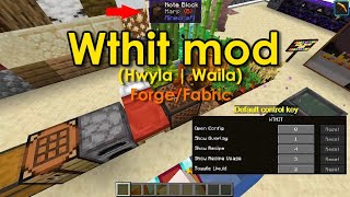 Minecraft 1182  Wthit mod Hwyla  Waila [upl. by Urbano525]