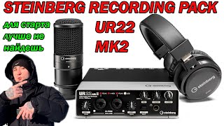 Обзор на STEINBERG Recording Pack UR22 MK2 [upl. by Drofnats122]