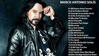 Marco Antonio Solis sus mejores exitos  30 Exitos Mix [upl. by Teriann]