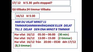 Vilotid för taxi och all frågor omkring det [upl. by Amihc451]