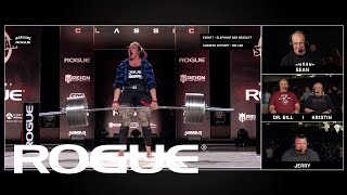 Hannah Linzay  Rogue Elephant Bar Deadlift  Attempt 2  2024 Arnold Strong Classic [upl. by Allegna]