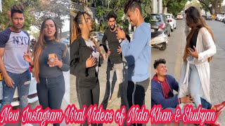 Nida khan amp Shubyan New Insta Viral Videos  nidzie111  Love Movement amp Fight Movement  TikToker [upl. by Finny]