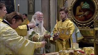 Orthodox Liturgy  Divine Consecration with the Pope of Alexandria [upl. by Annawek]