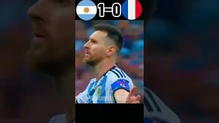 Argentina vs france penalty shootout shorts football messi mbappe [upl. by Anselm719]