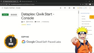 Dataplex Qwik Start  Console  qwiklabs  GSP1143 [upl. by Nirej]