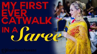 NEPAL CATWALK IN SAREE I BIJAY GAUTM [upl. by Nada413]