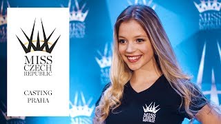 MISS CZECH REPUBLIC 2018  Casting Praha [upl. by Akerdnahs611]