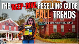 🍁 DeepDive FALL Reselling Guide Hot Items Pinterest Trends Keywords  What to RESELL eBay [upl. by Eeliab]