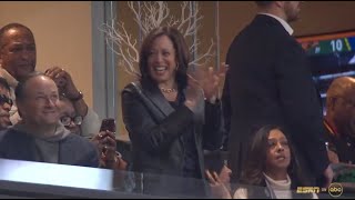 VP Kamala Harris Dances to Showtime Band [upl. by Fin]