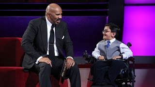 Sneak peek of Sparsh Shah on Little Big Shots hosted by Mr Steve Harvey [upl. by Eylhsa]