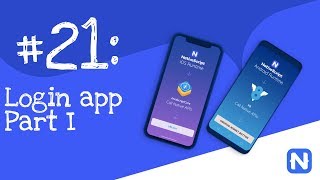 NativeScript Tutorial 21 Login App  Part 1 [upl. by Annmarie]