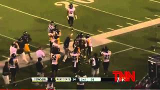 Kent State Andre Parker Returns Fumble Wrong Way  Football 2012 Fail [upl. by Grove]