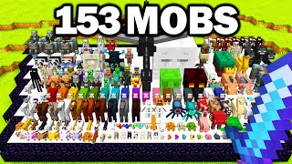 I Trapped EVERY Minecraft Mob in 36 Hours [upl. by Tavey]