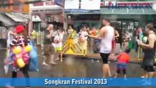 Thailand Songkran Festival 2013 [upl. by Octave3]