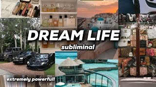 DREAM LIFE subliminal ✨ THE ultimate ALL IN ONE subliminal beauty self concept success amp love [upl. by Atiuqet691]