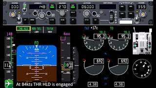 B737NG 1 Takeoff in LNAV VNAV [upl. by Velda]