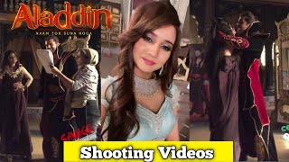 Aladdin Nam toh suna hoga episode ka Shooting Videos  Zafar amp Zeher  Ashi Singh [upl. by Nidla862]