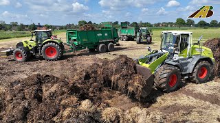 Mist streuen 2024 NEW Radlader Torion Traktor Fendt Claas Lohnunternehmer im Einsatz Landwirtschaft [upl. by Gregrory]