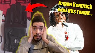 HE HIT DRAKE WITH THE QUINTUPLE ENTENRE  Kendrick Lamar  616 in LA Reaction [upl. by Atteinotna855]