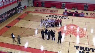 TrotwoodMadison vs Hughes High School Girls Varsity Basketball [upl. by Ettennaj]