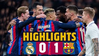 🚨 ELECTRIC EL CLASICO 🚨 Real Madrid vs Barcelona  Spanish Super Cup Highlights  ESPN FC [upl. by Nellak]